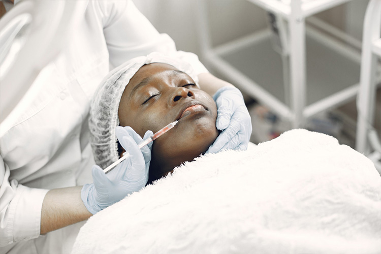 Modern aesthetics clinic with professional equipment
